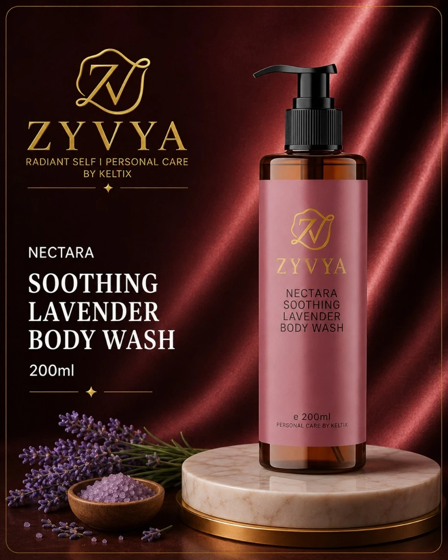 ZYVYA Nectara Soothing Lavender Body Wash